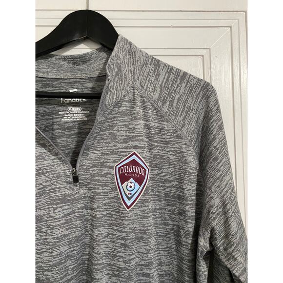 Colorado Rapids 1/4-zip Pullover Men's size XL - Picture 2 of 4